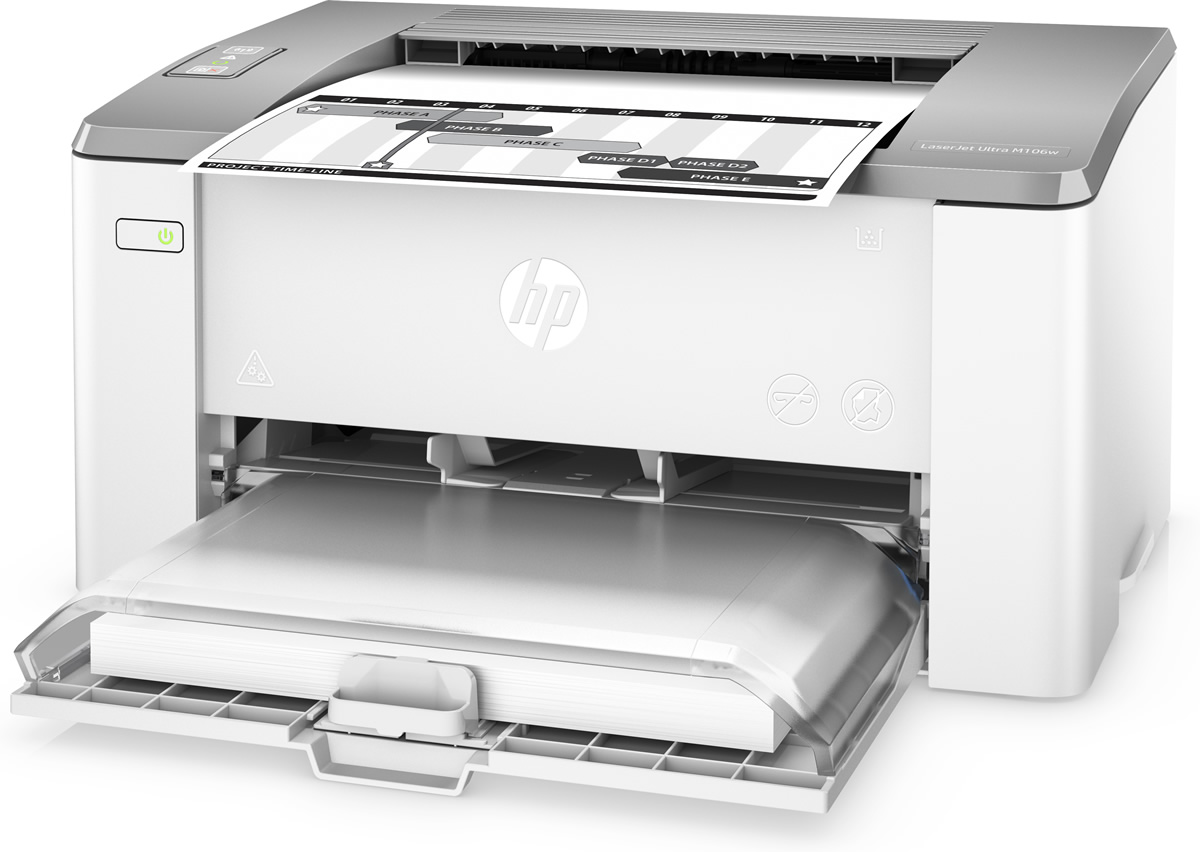 Лазерный монохромный принтер HP LaserJet Ultra M106w